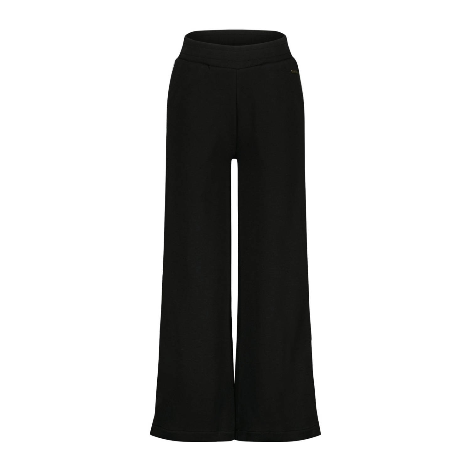 Vingino wide leg broek zwart