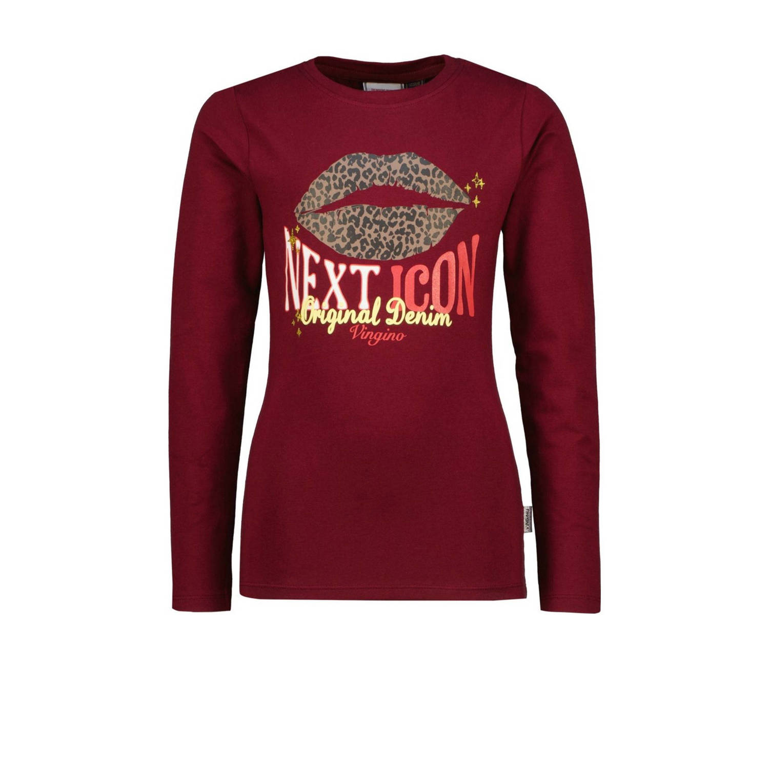 Vingino longsleeve donkerrood
