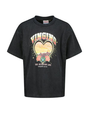 T-shirt zwart