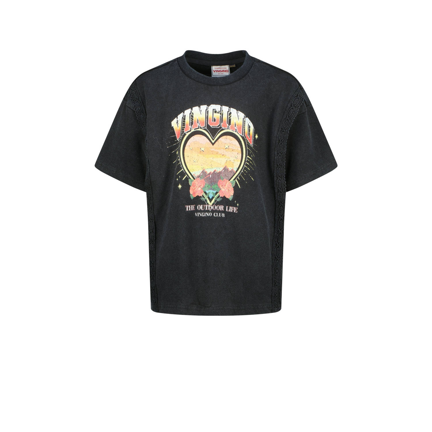 Vingino T-shirt zwart