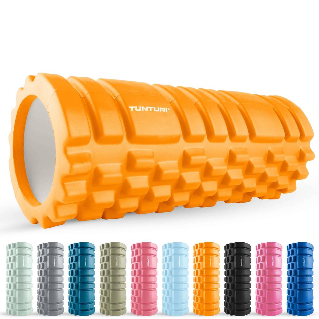 Tunturi foam roller oranje