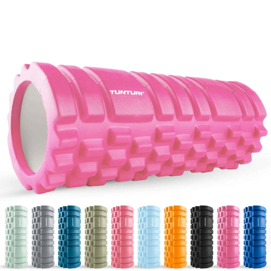 Tunturi foam roller fuchsia