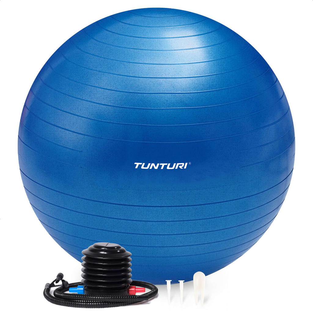 Tunturi gymbal 55 cm blauw
