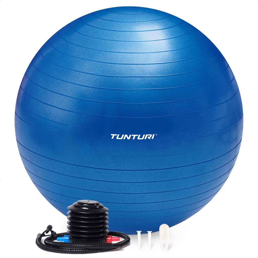 Tunturi gymbal 65 cm blauw