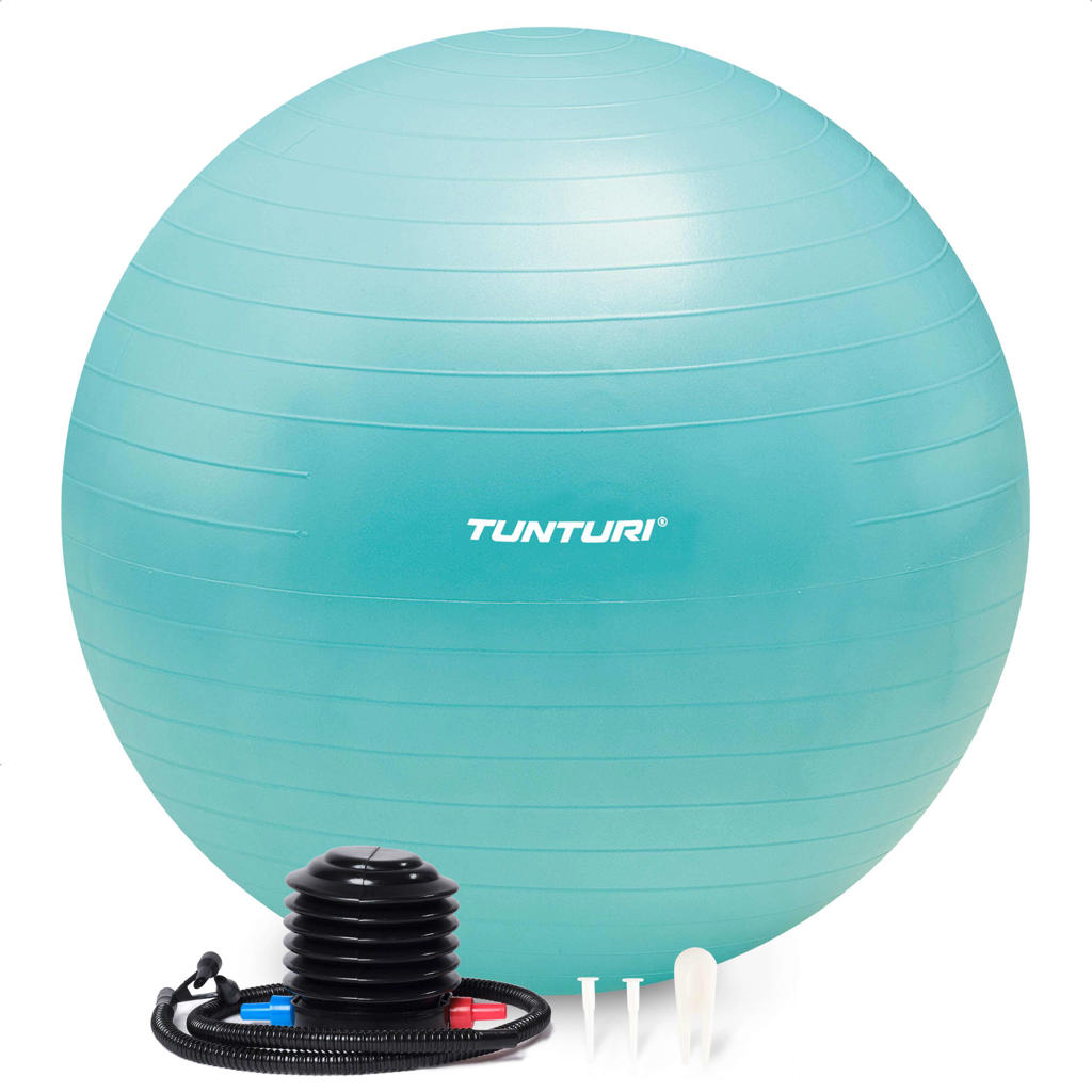 Tunturi gymbal 75 cm turquoise