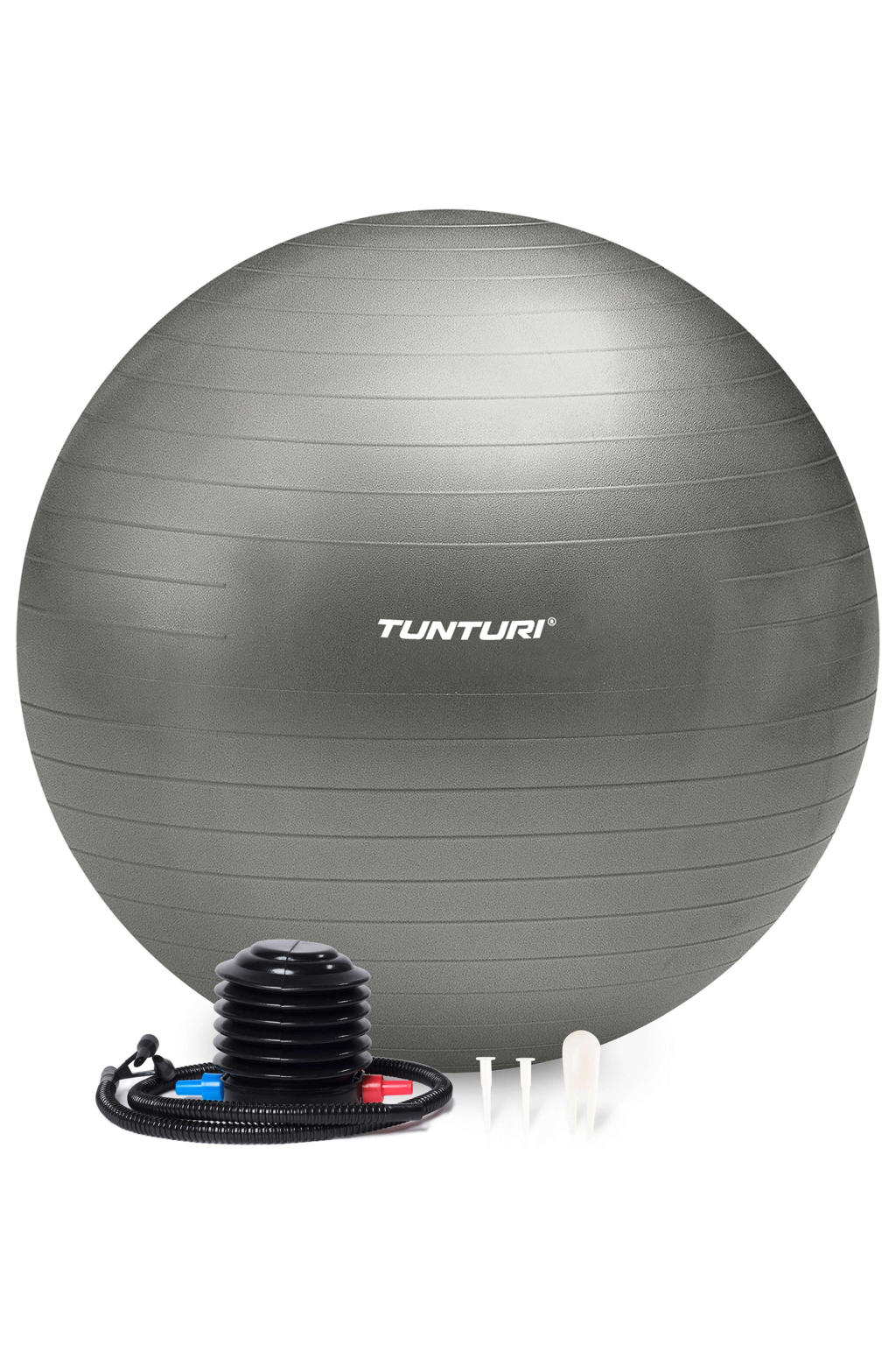 Tunturi gymbal 55 cm zilver
