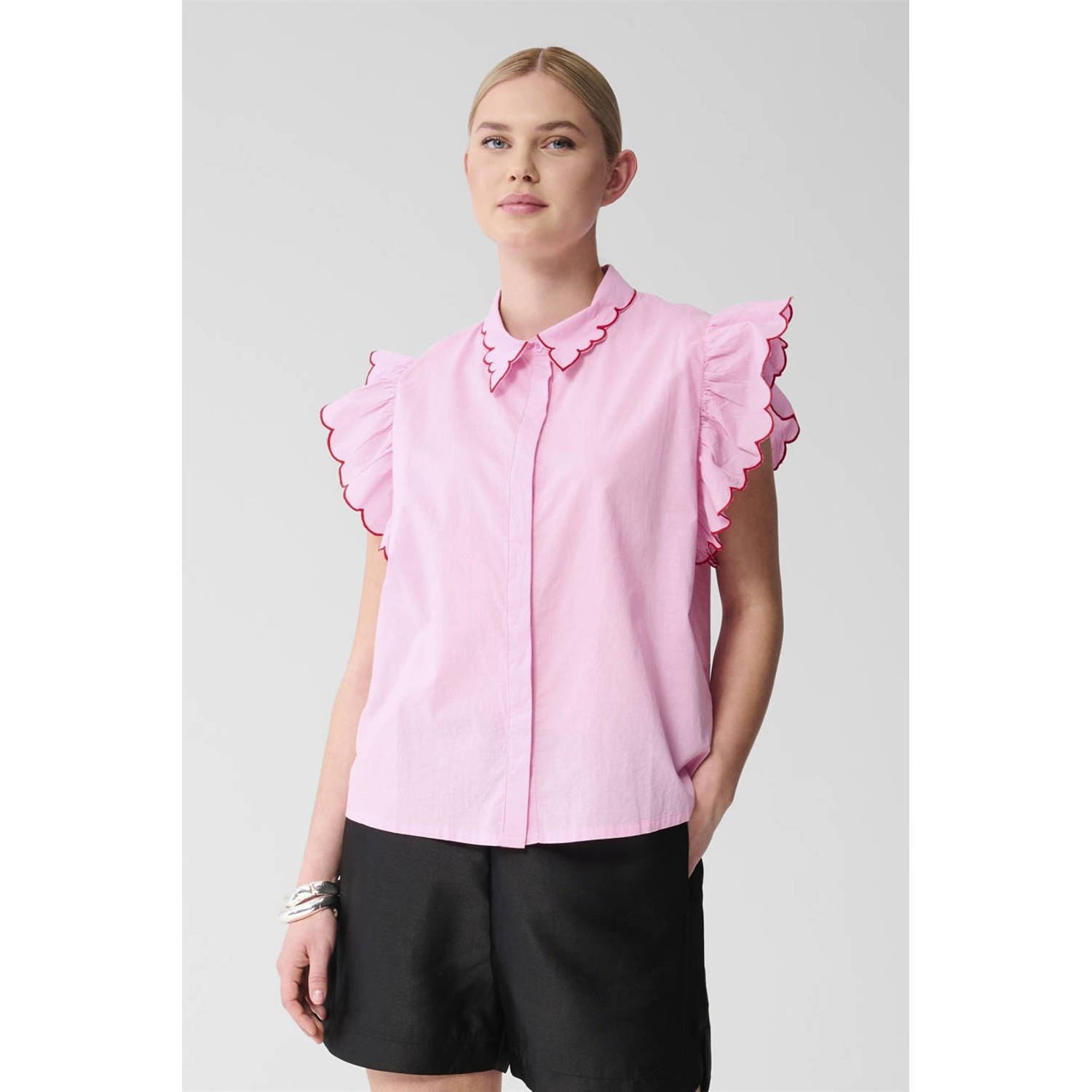 Shoeby blouse roze