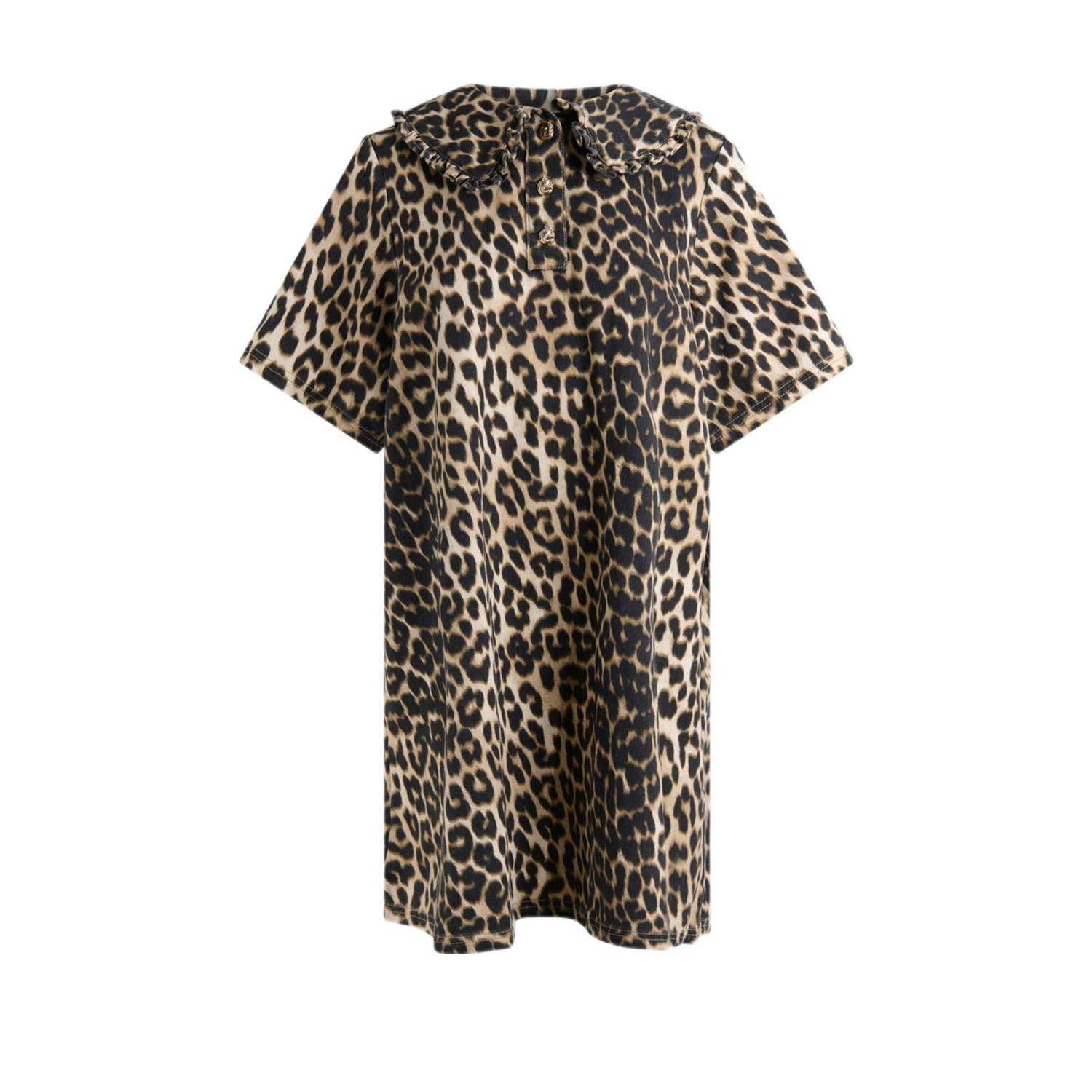 Shoeby korte jurk bruin