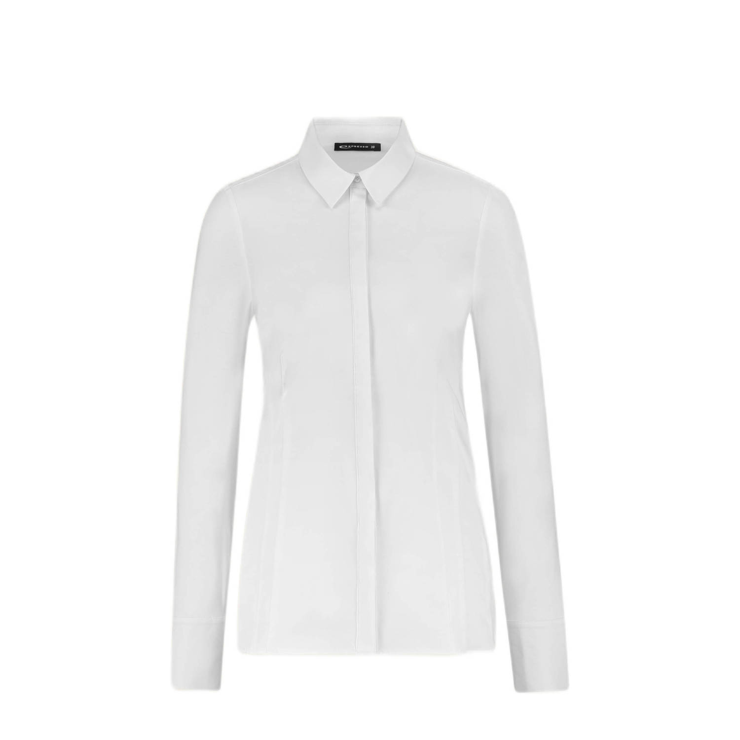 Expresso jersey blouse wit