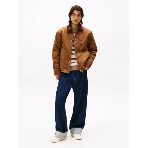 Tommy Jeans Archive '98 leren sneakers wit afbeelding