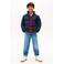 Tommy Hilfiger gewatteerde jas donkerblauw