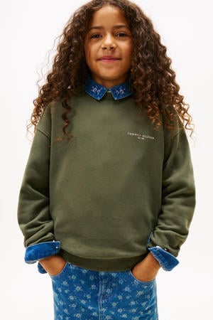 sweater olijfgroen