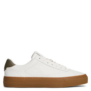 leren sneakers ecru
