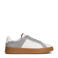 Tommy Hilfiger nubuck sneakers grijs/wit