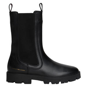 leren chelsea boots zwart