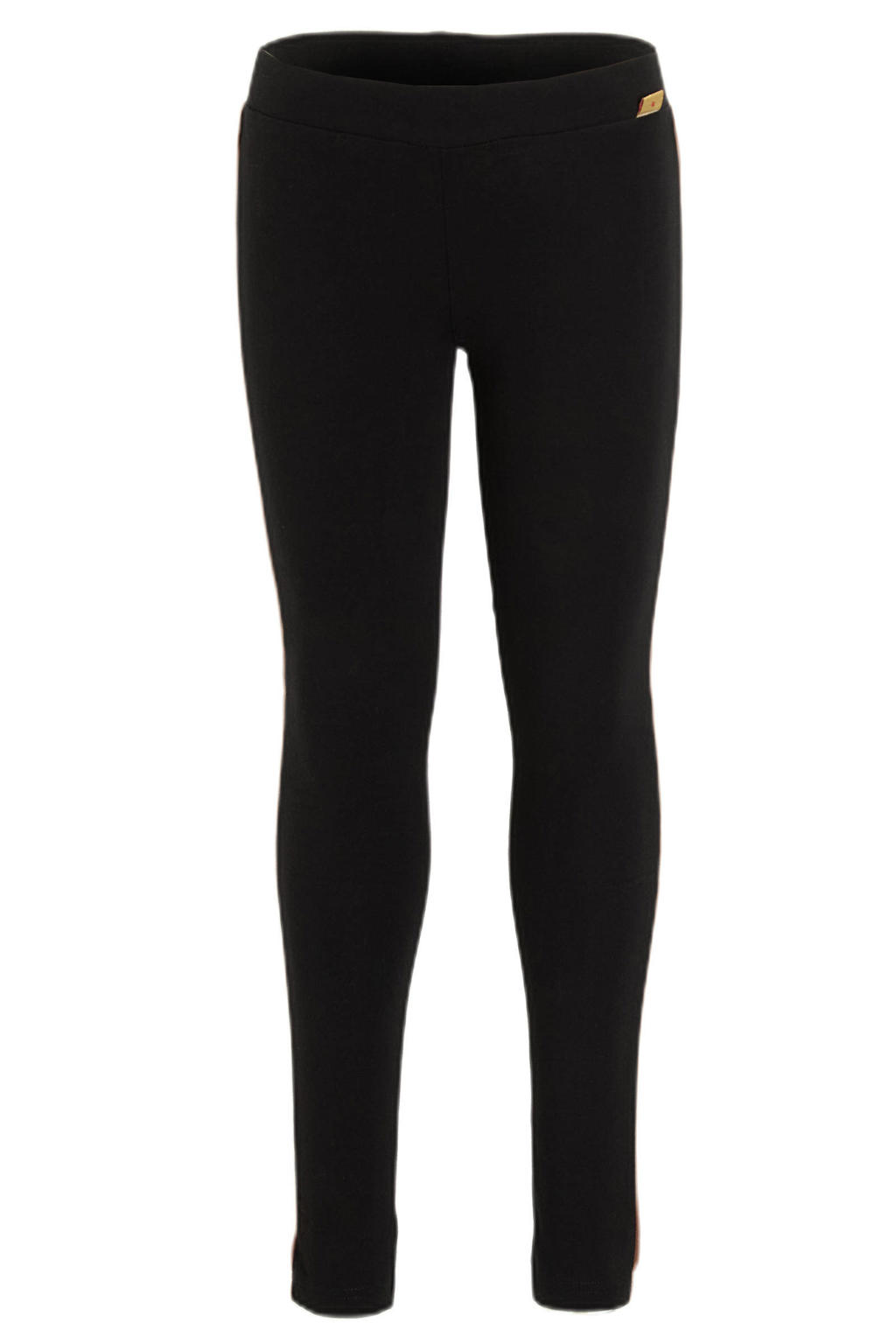 Zwarte meisjes Orange Stars legging bies Noela van katoen met effen