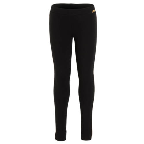 Orange Stars legging met contrasterende bies Noela zwart afbeelding