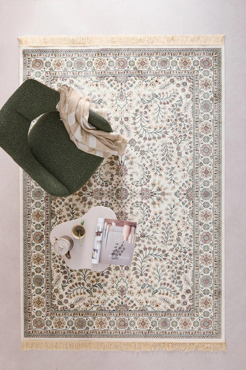 NOUS Living vloerkleed viscose (230x160 cm)