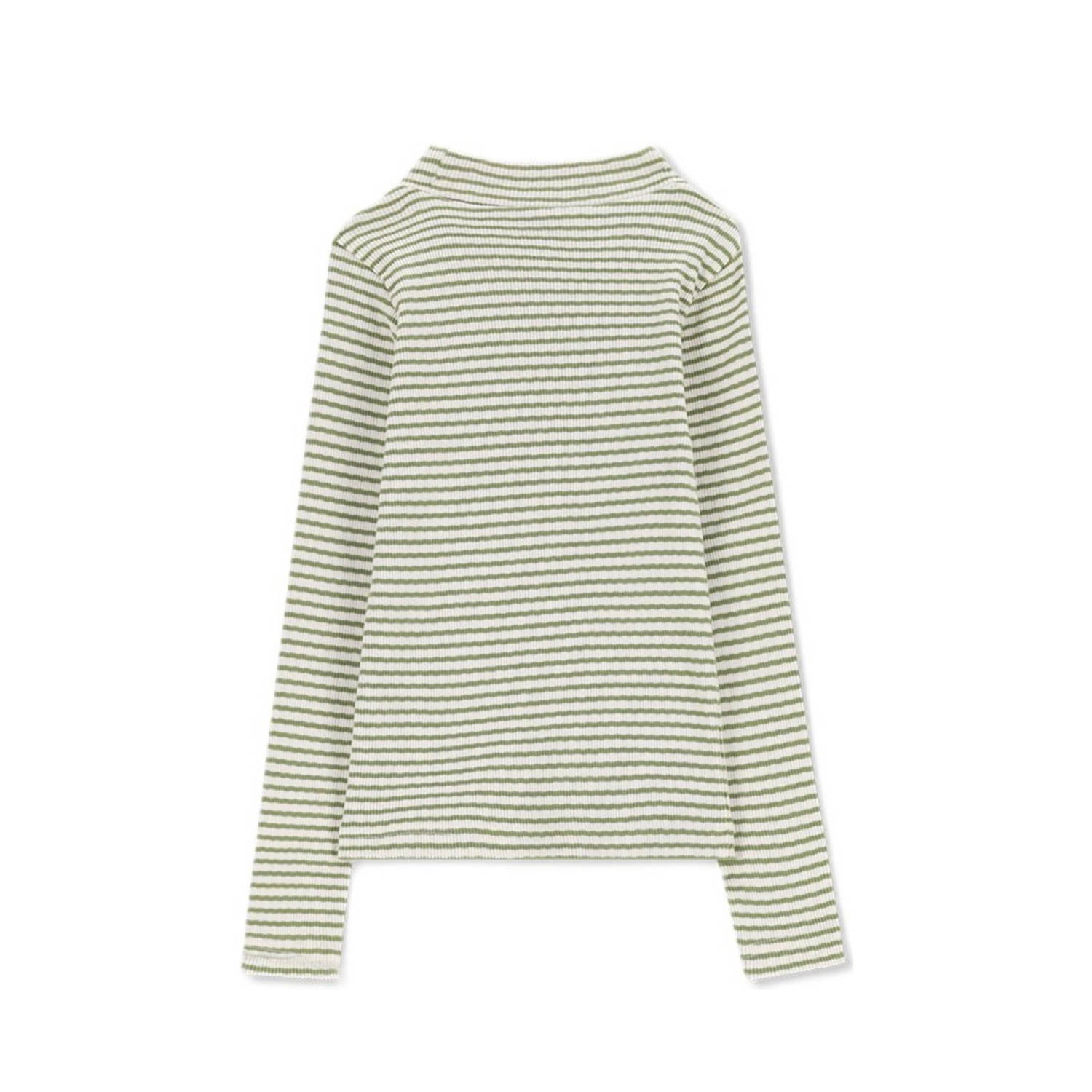 Sissy-Boy longsleeve groen rib gebreid