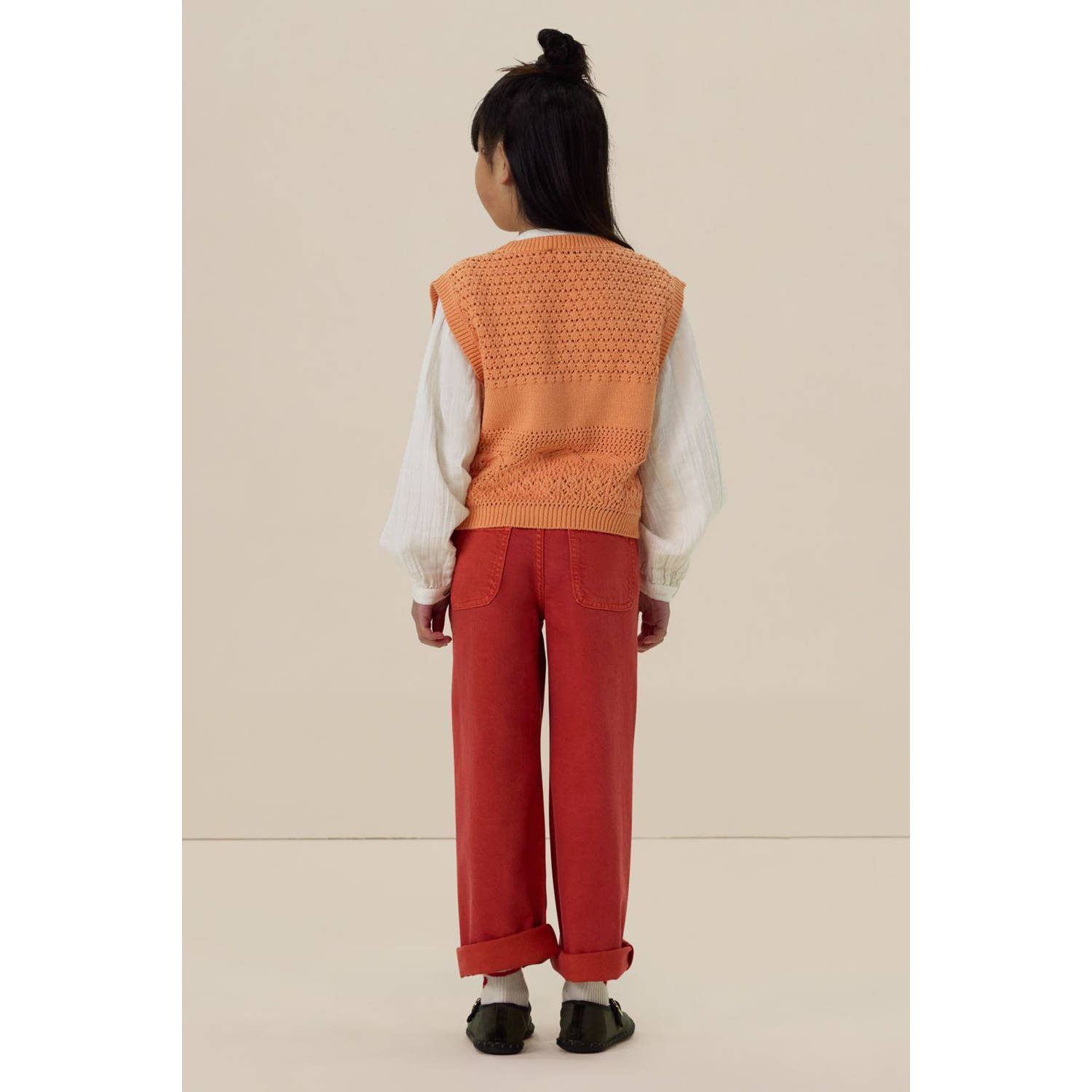 Sissy-Boy wide leg casual broek rood