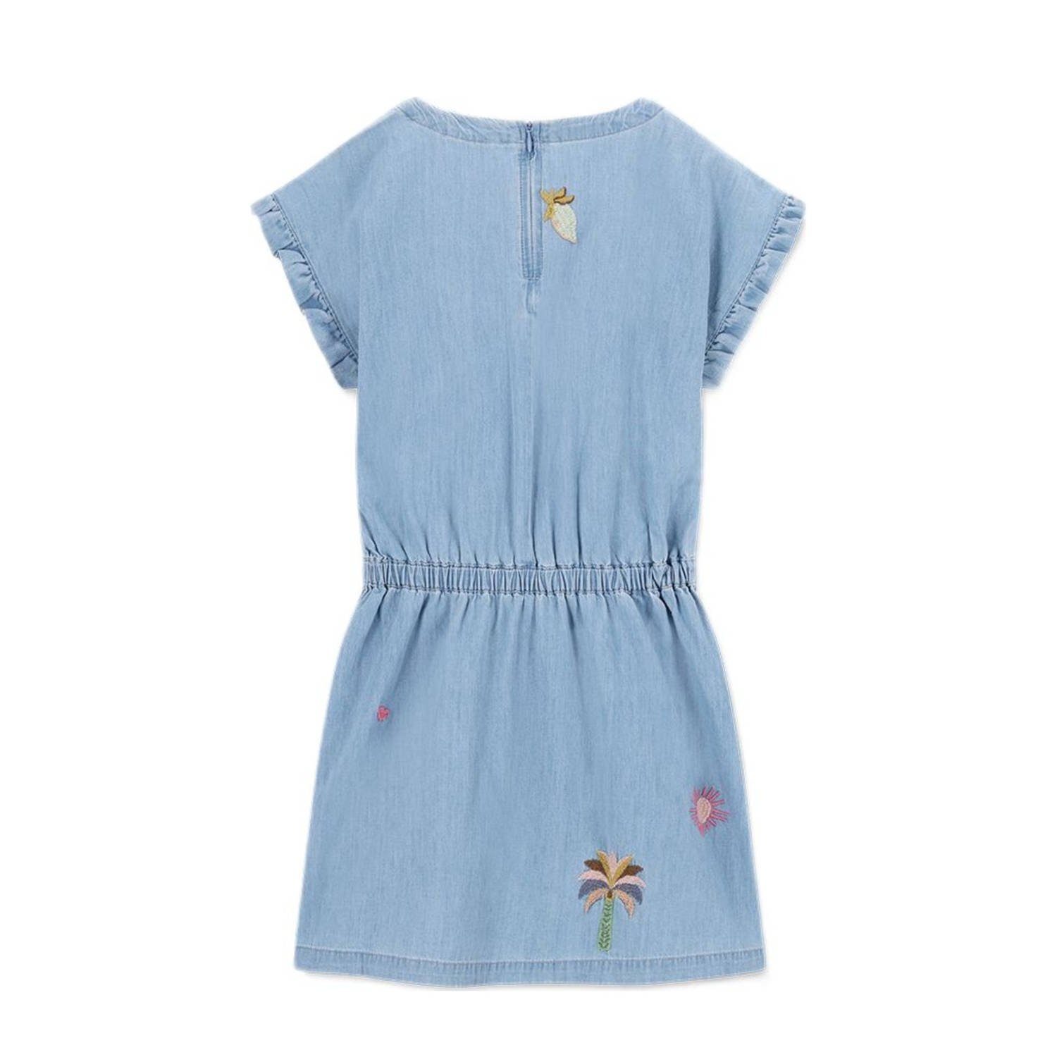 Sissy-Boy denim korte jurk lichtblauw