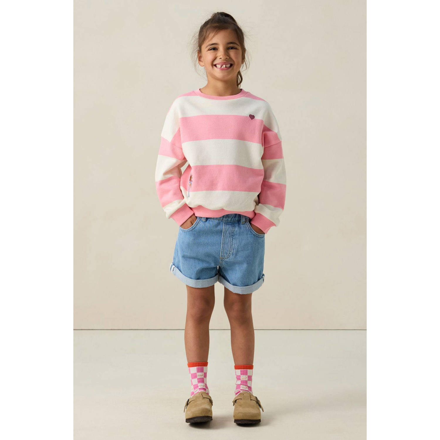 Sissy-Boy sweater lichtroze