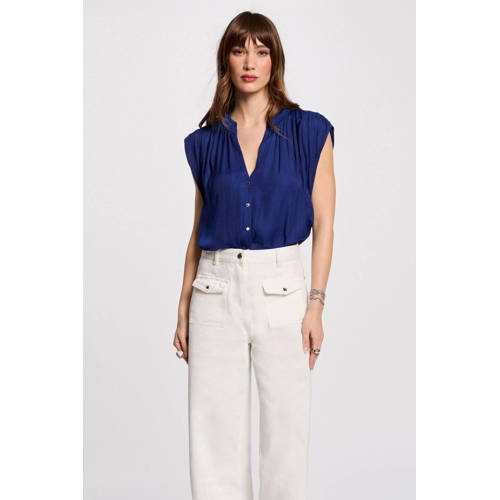 Morgan blouse blauw afbeelding