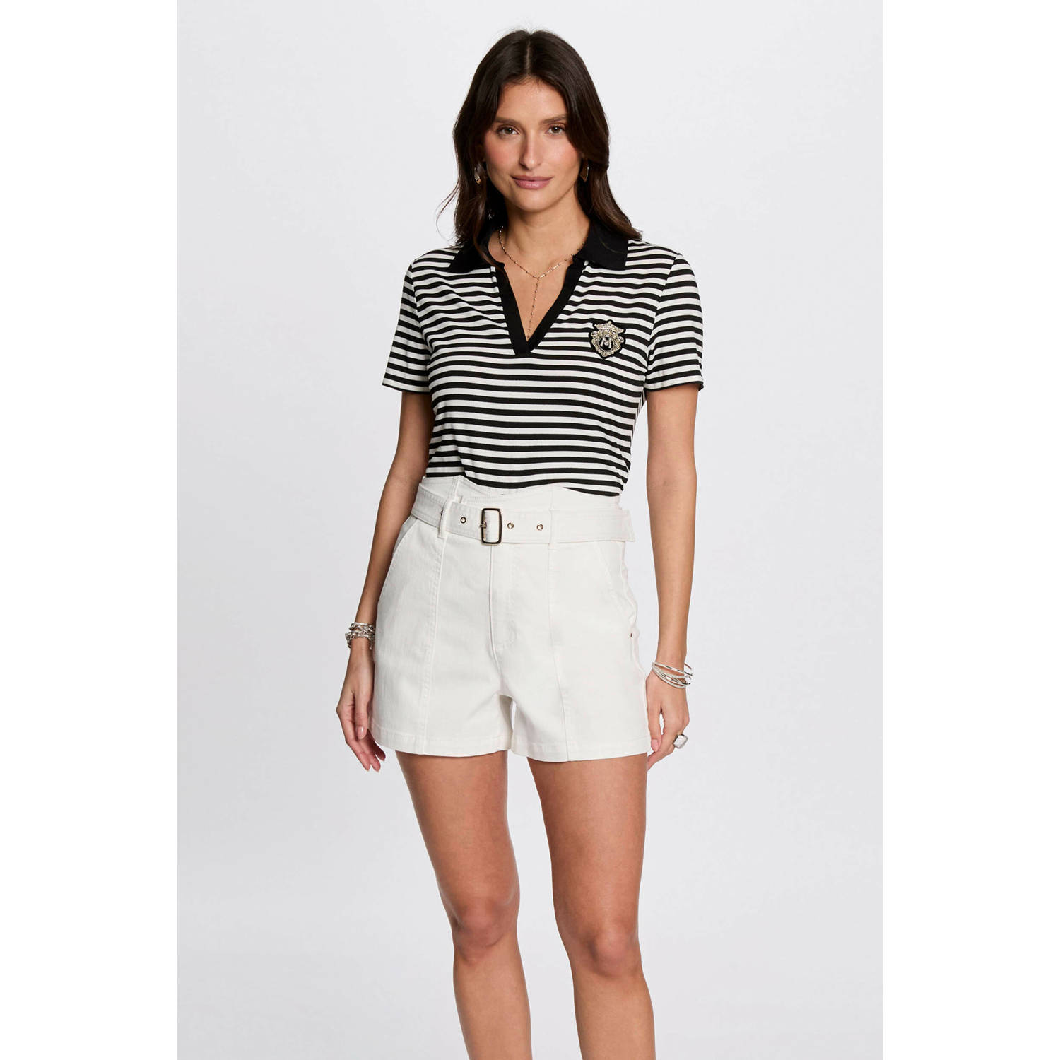 Morgan polo wit