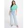 Morgan trui turquoise met glitter