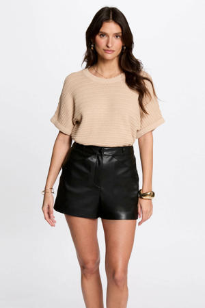 gebreide trui beige