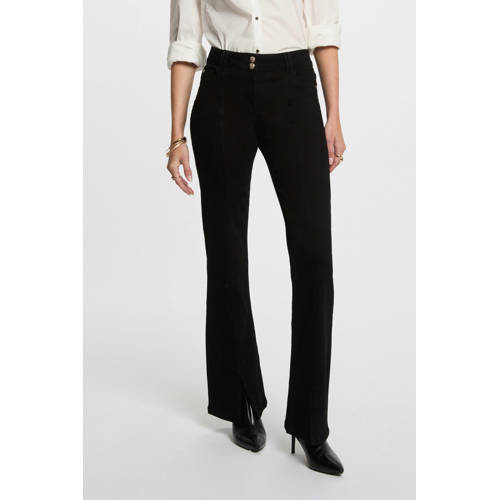 Morgan bootcut jeans zwart afbeelding