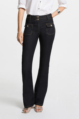bootcut jeans dark blue denim
