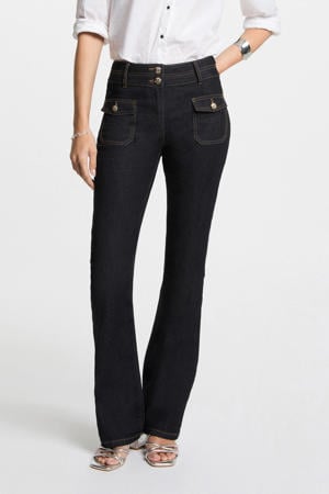 bootcut jeans dark blue denim