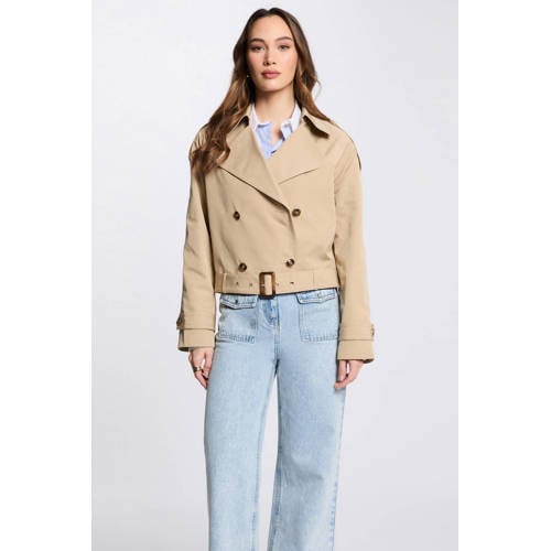 Morgan trenchcoat beige afbeelding