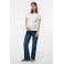 MAMALICIOUS high waist zwangerschaps flared jeans dark blue denim