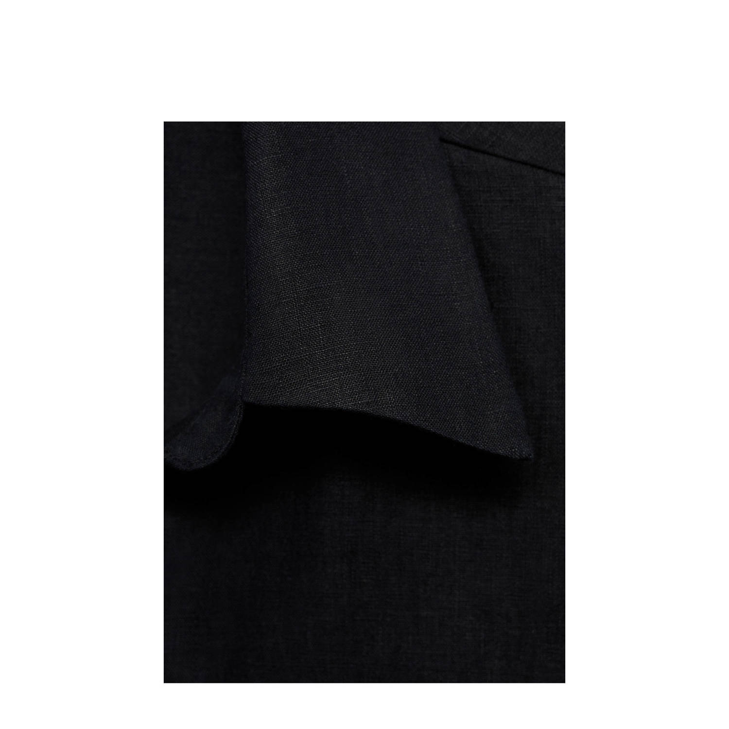 Mango linnen blouse zwart