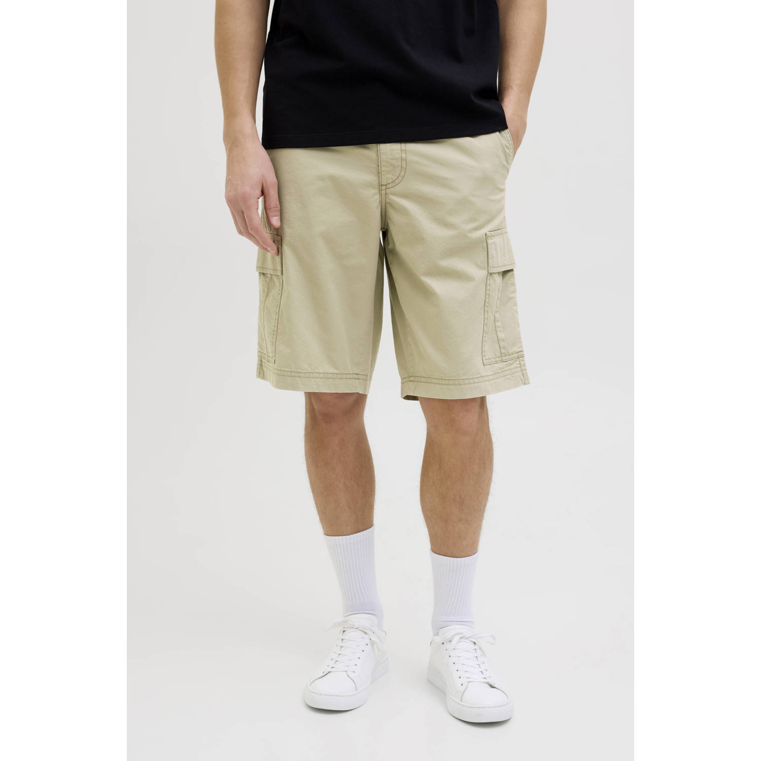 JJ REBEL loose cargo short beige
