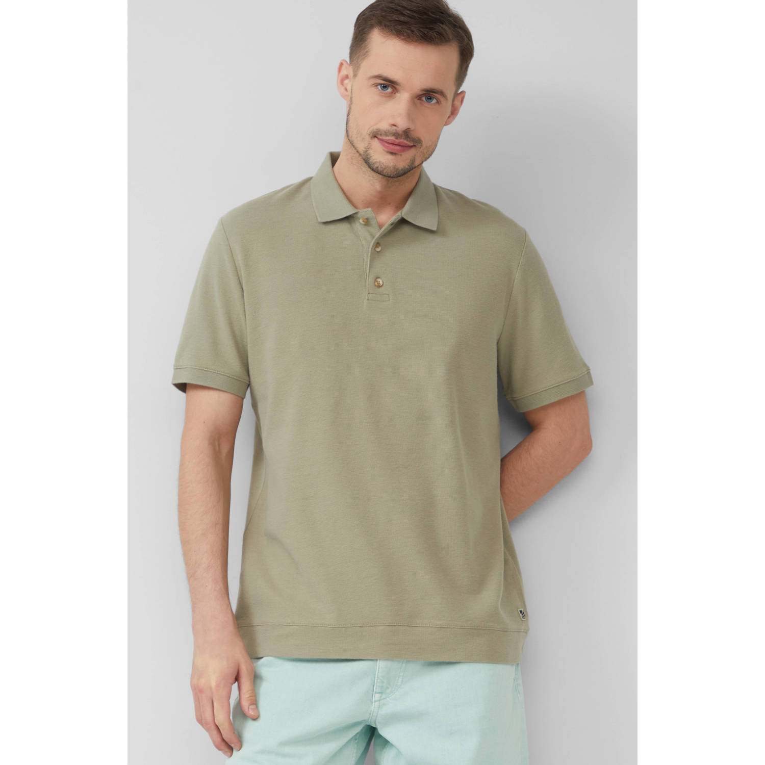 S.Oliver regular polo lichtkaki