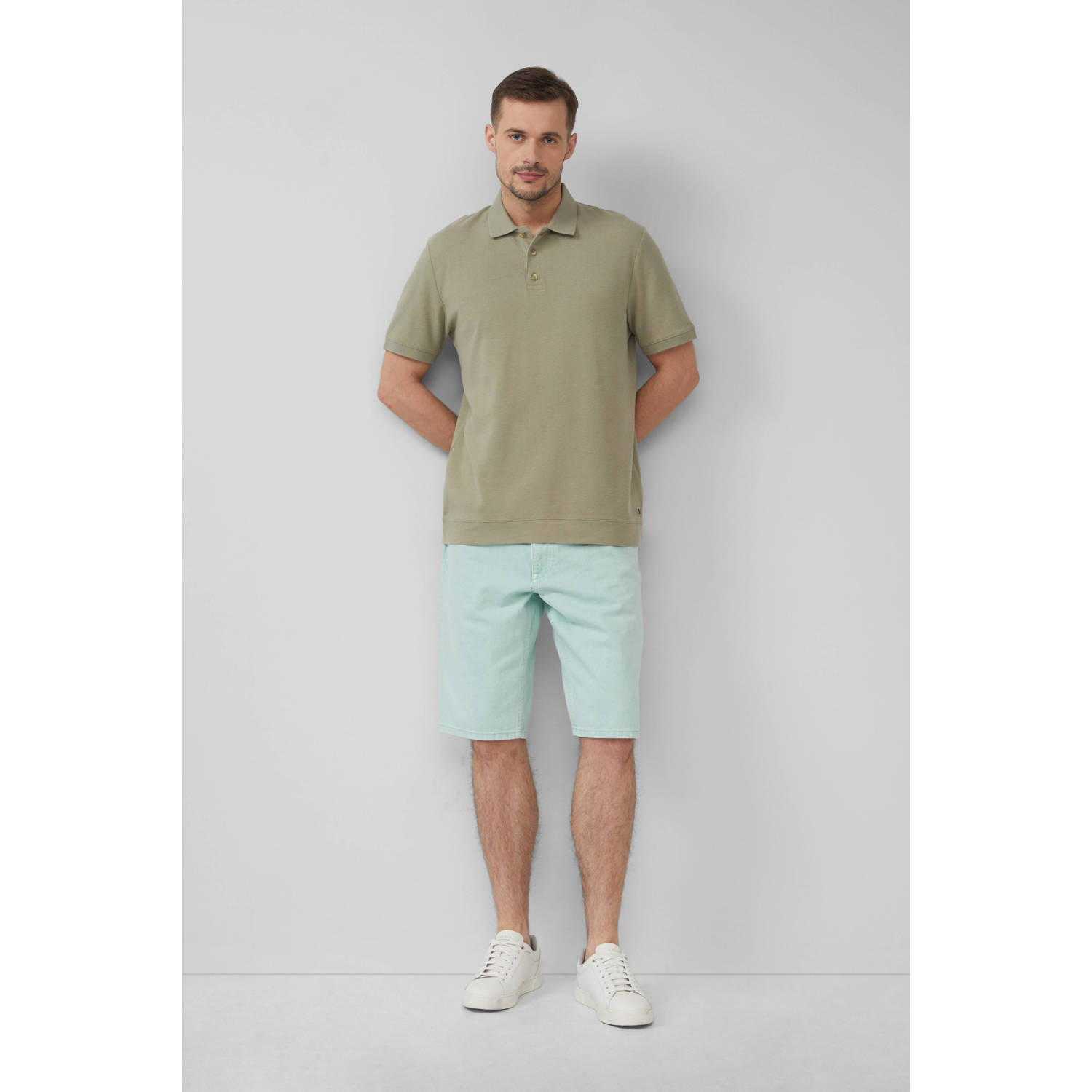 s.Oliver regular polo lichtkaki