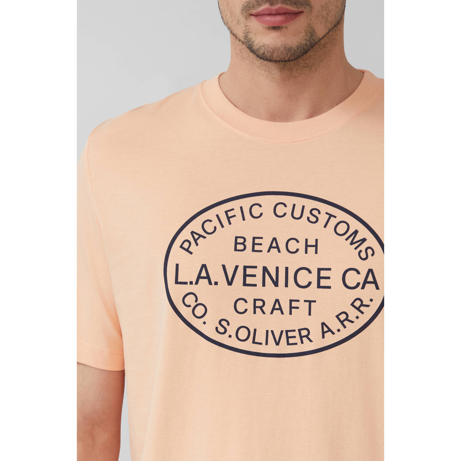 s.Oliver T-shirt zalm