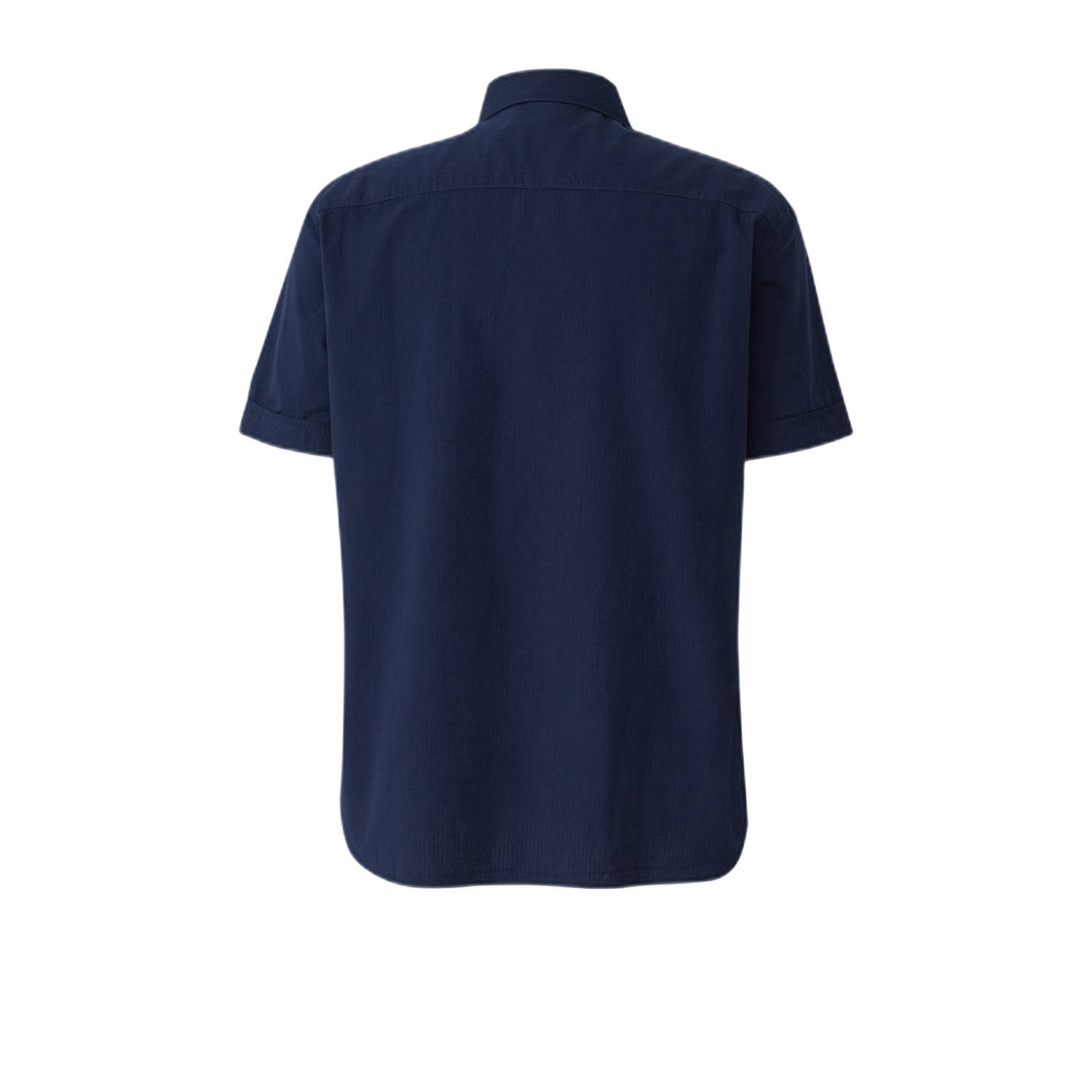 s.Oliver casual overhemd donkerblauw