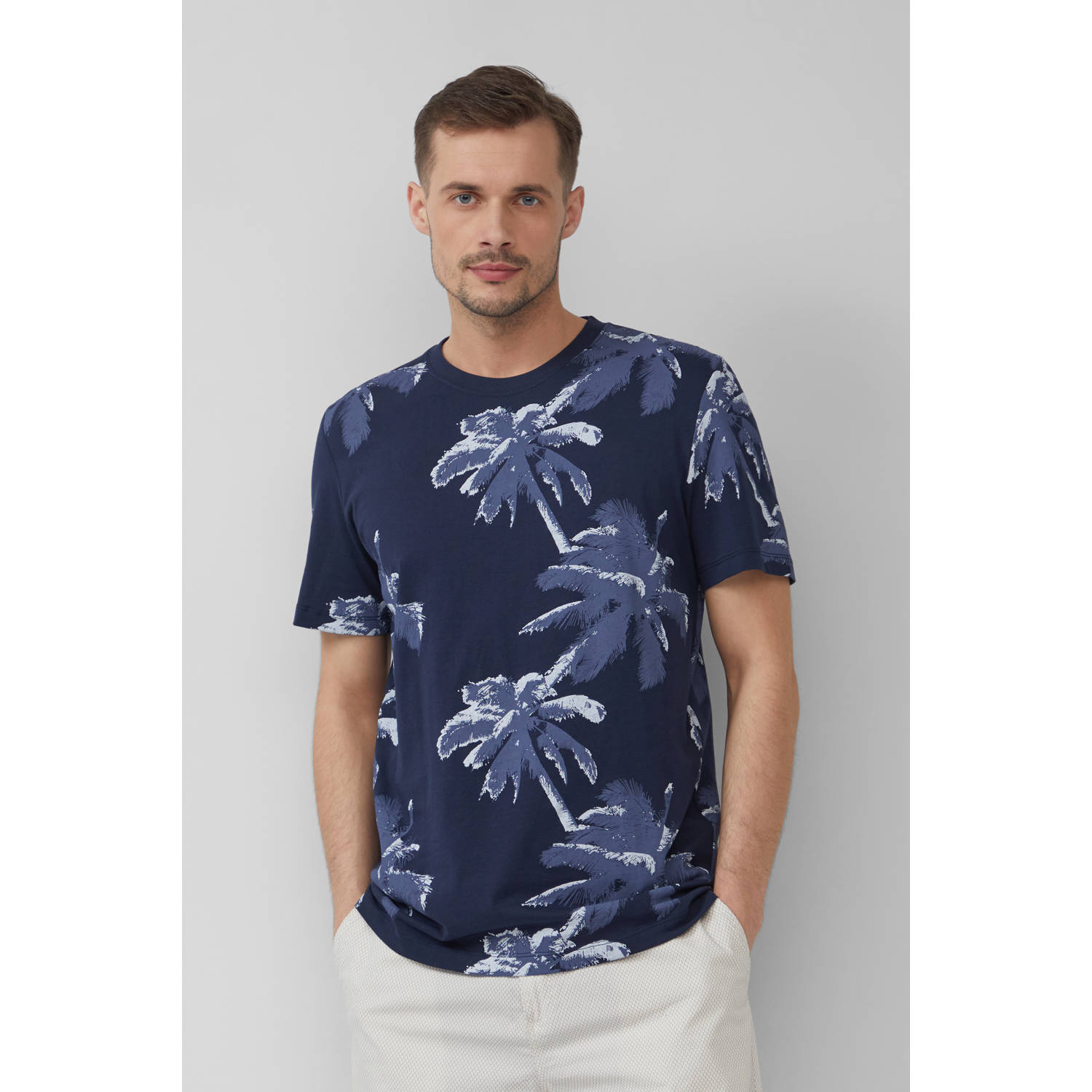 S.Oliver T-shirt donkerblauw