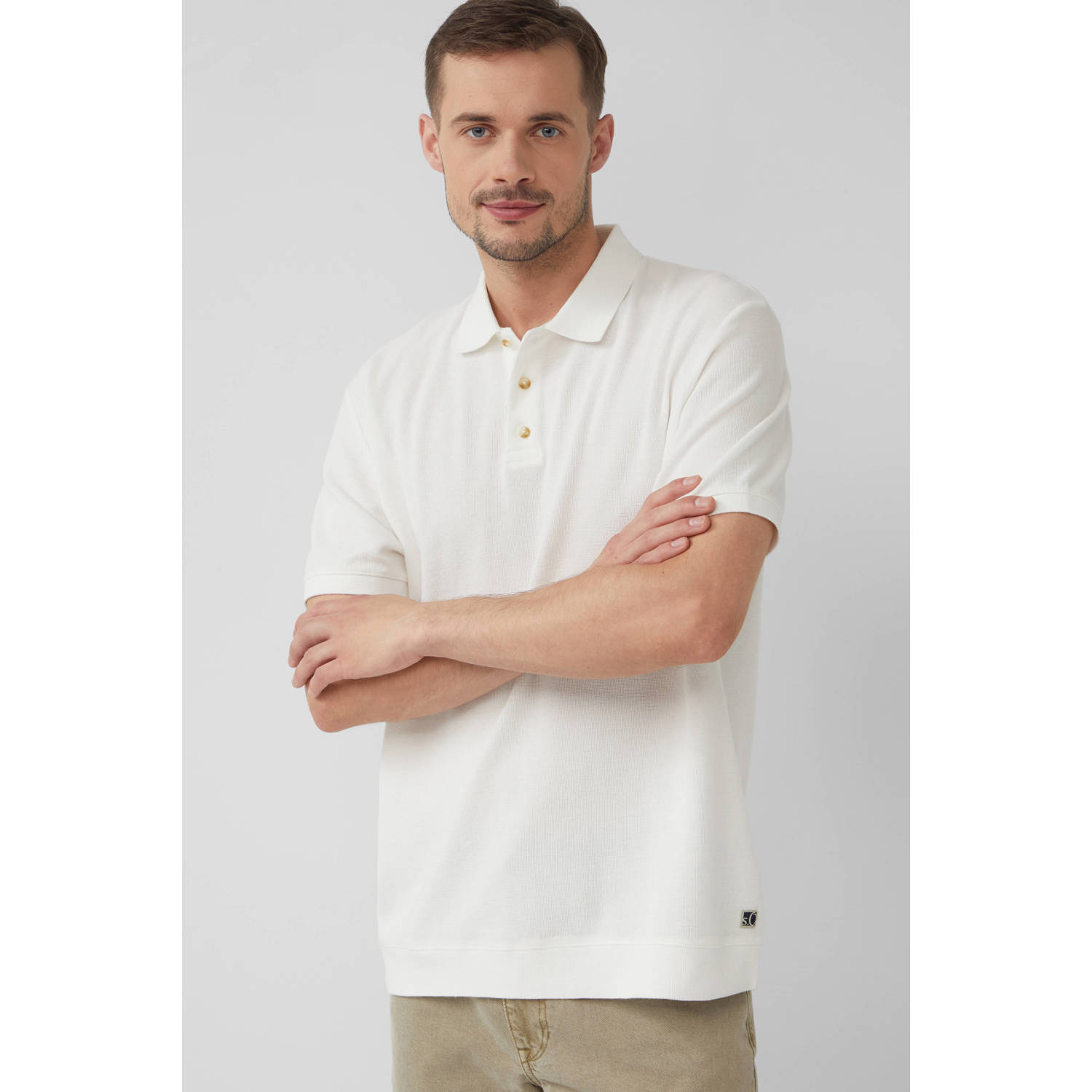 S.Oliver regular polo wit