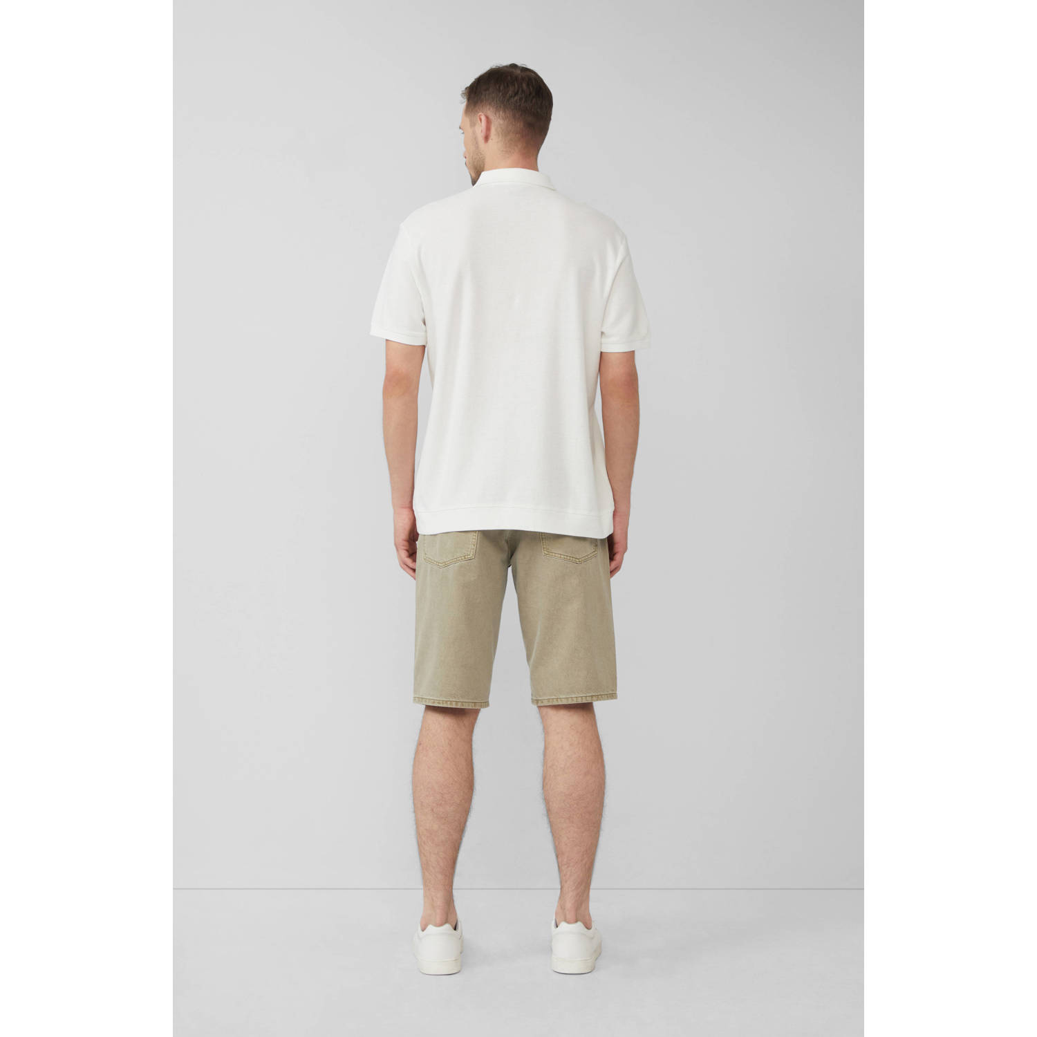 s.Oliver regular polo wit