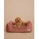 Dogguo Hondenmand MAZE-SOFA-PINK/BROWN-L (100X78X20 cm)