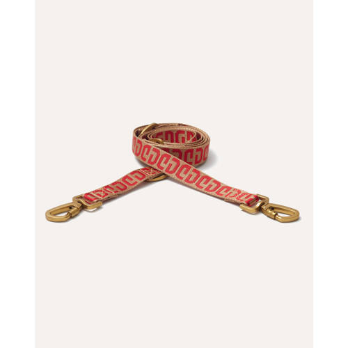 Dogguo Hondenriem DG-LEASH-MOCHA/RED-M afbeelding