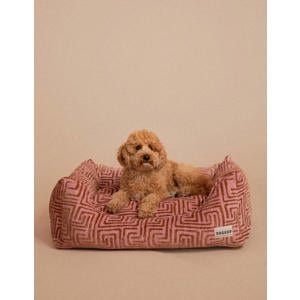 Hondenmand MAZE-SOFA-PINK/BROWN-M (80X60X26 cm)