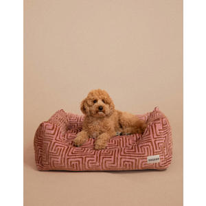 Hondenmand MAZE-SOFA-PINK/BROWN-M (80X60X26 cm)