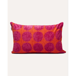 Sierkussen DOT-CUSHION-ORANGE/MAGENTA (60X40 cm)