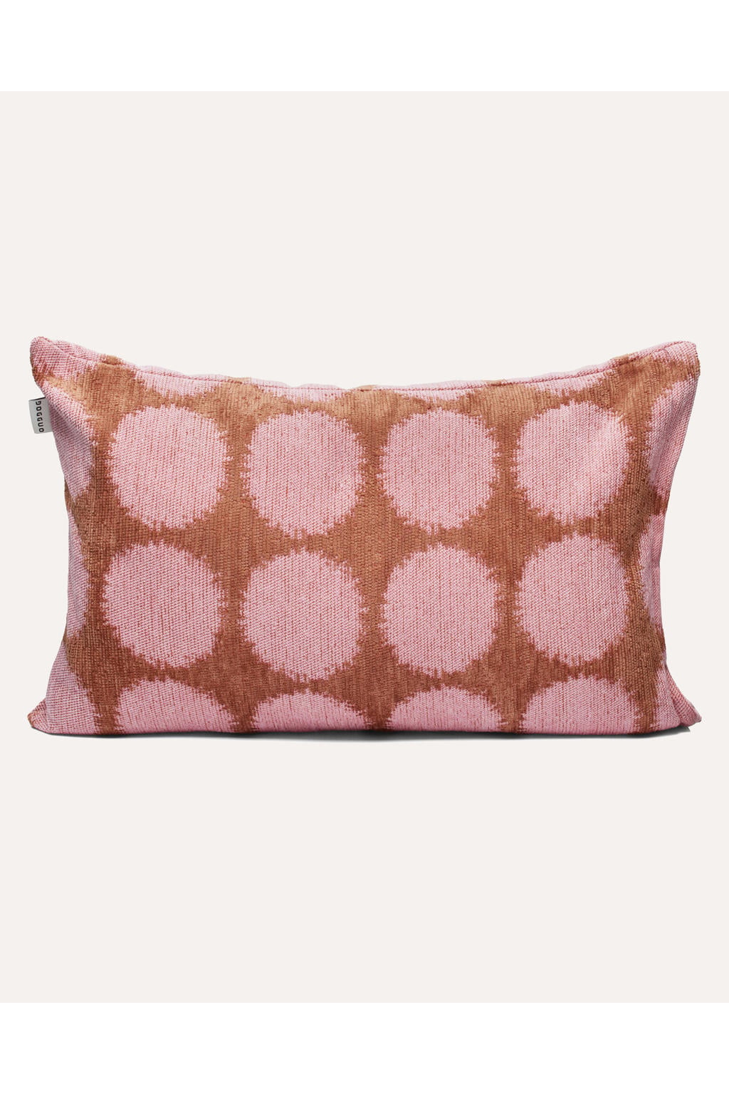 Dogguo Sierkussen DOT-CUSHION-MOCHA/PINK (60X40 cm)